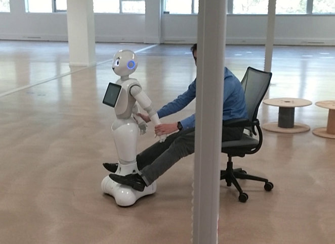 Pepper Mario Kart app